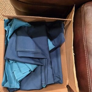 Teal and Hunter Green Fabric Backdrop 6 Hunter Green 2 Teal 120L X 62W